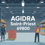 Agidra 69800 Saint Priest entrepôt alimentaire moderne