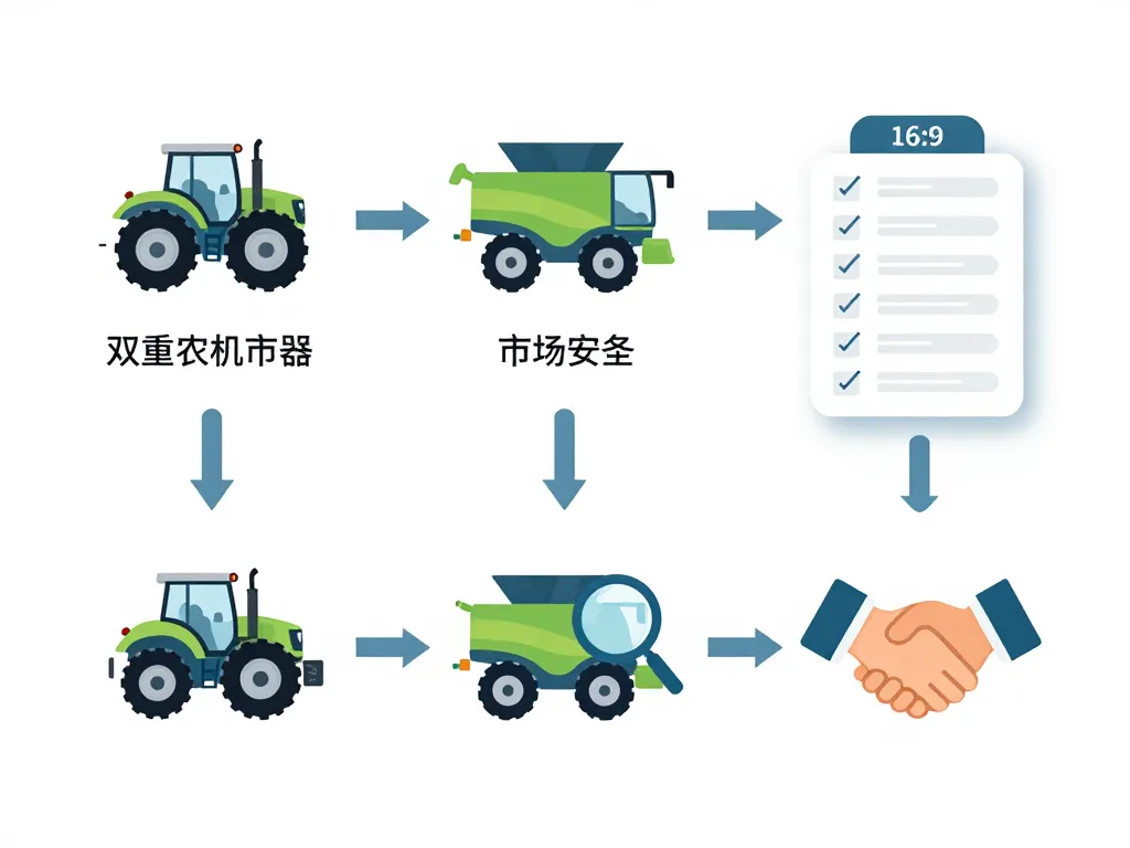 agriaffaires diagramme processus achat tracteur moissonneuse