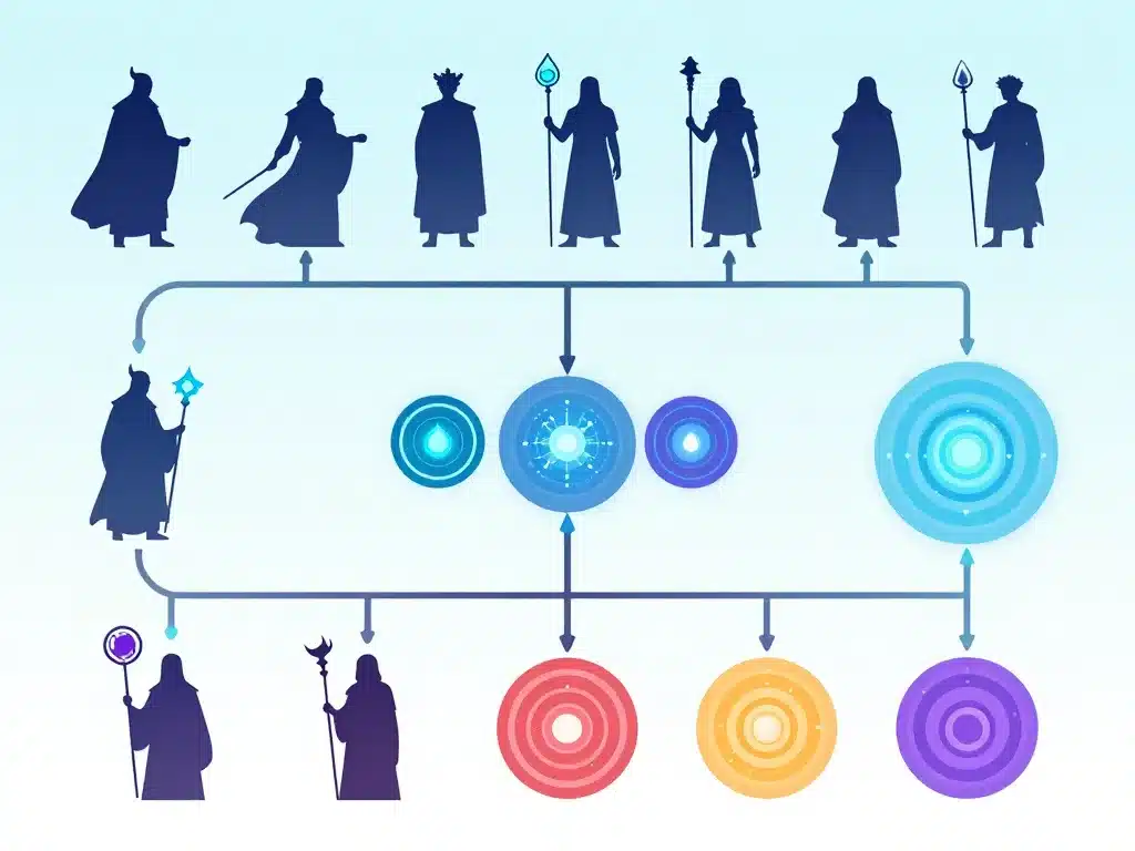 progression débutant build magicienne path of exile 2