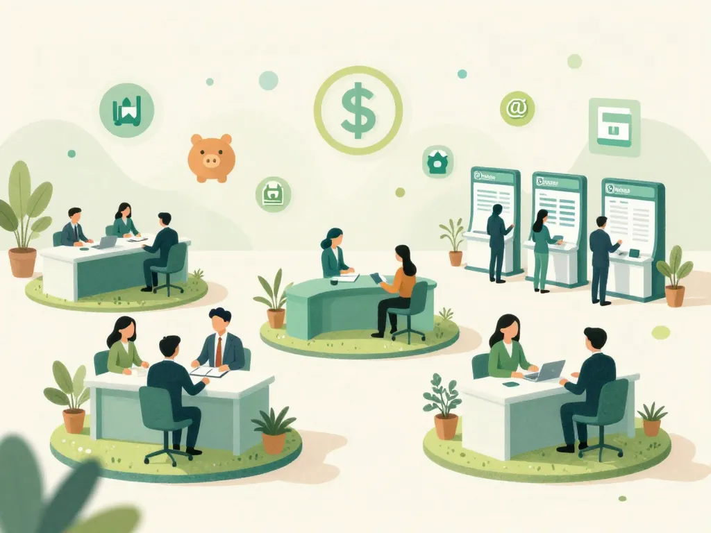 credit agricole paris agence illustration services