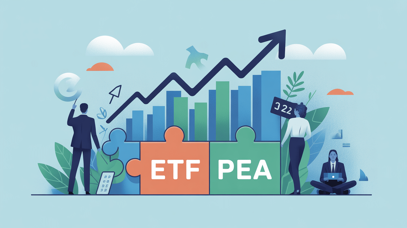 etf pea : les plus performants illustration croissance diversification