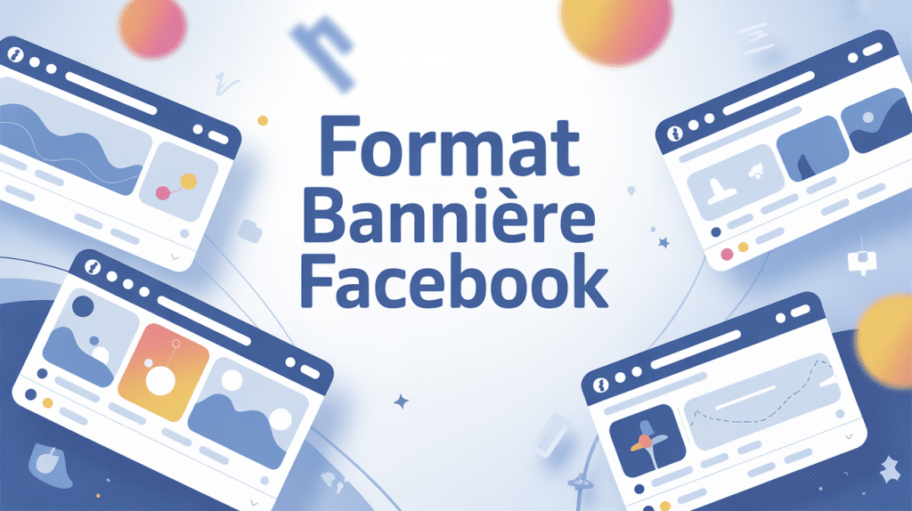 format bannière facebook illustration professionnelle moderne