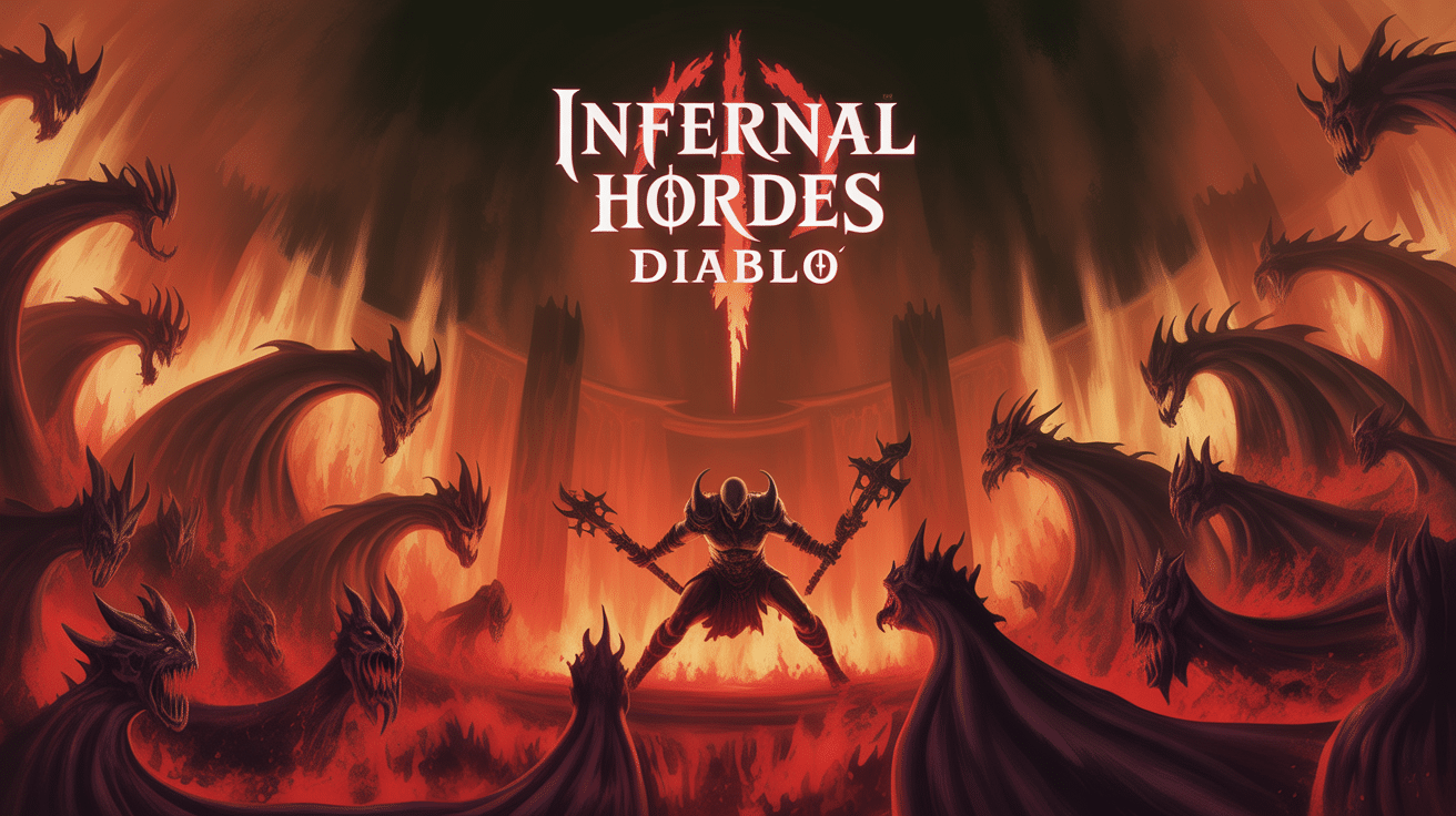 Infernal Hordes Diablo 4 vague de démons arène