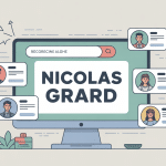Illustration SEO Nicolas Grard gestion profils en ligne
