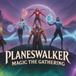 Vue épique de planeswalker Magic The Gathering multivers