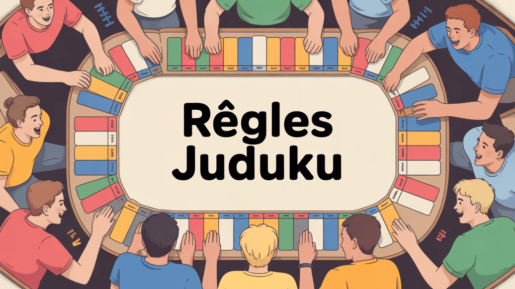 illustration cartes joueurs rire regles juduku