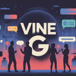 Illustration Vine G réseaux sociaux milieux festifs