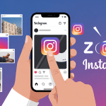 Zoom Insta illustration main smartphone