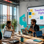 agence transformation digitale paris équipe open space