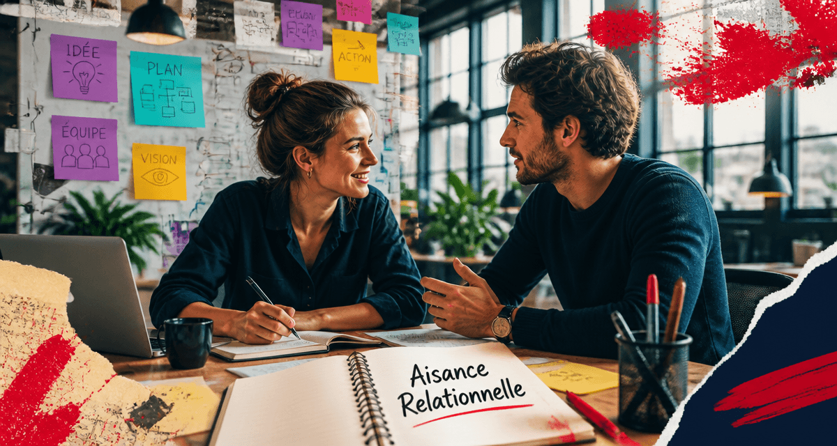 Aisance relationnelle discussion coworking