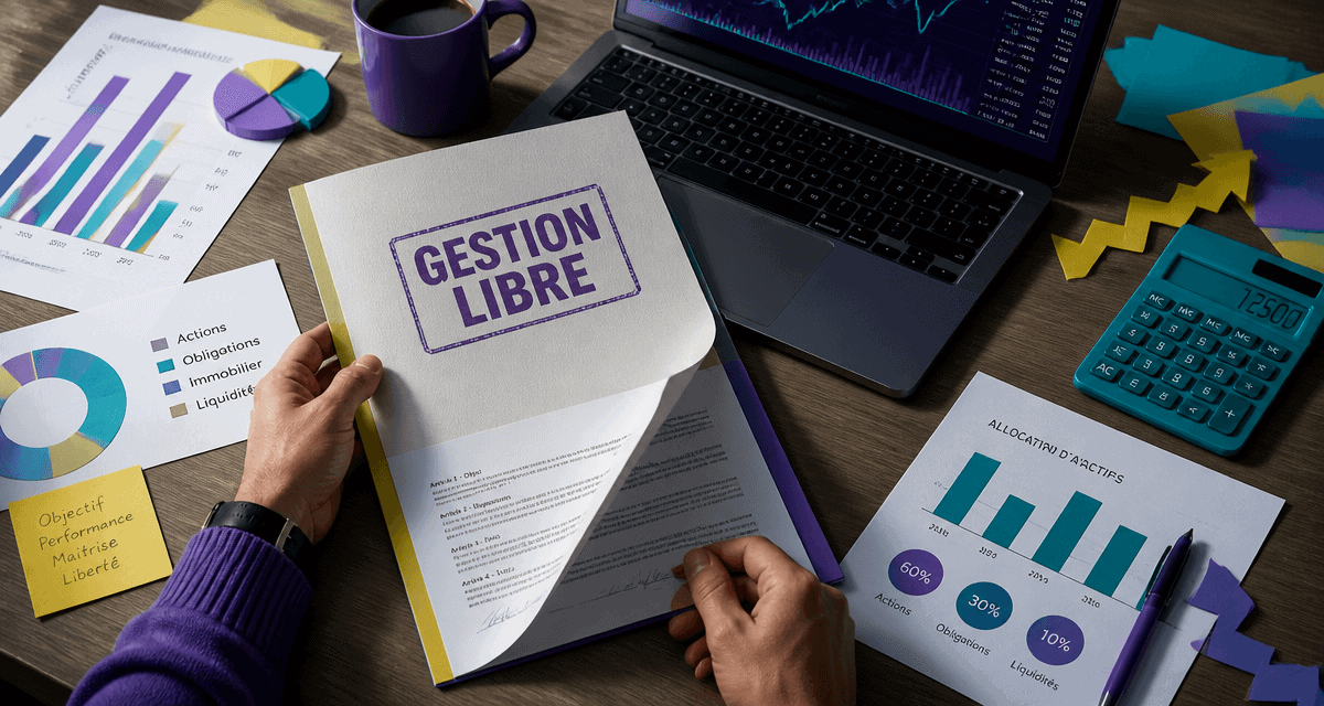 assurance vie gestion libre contrat et graphiques
