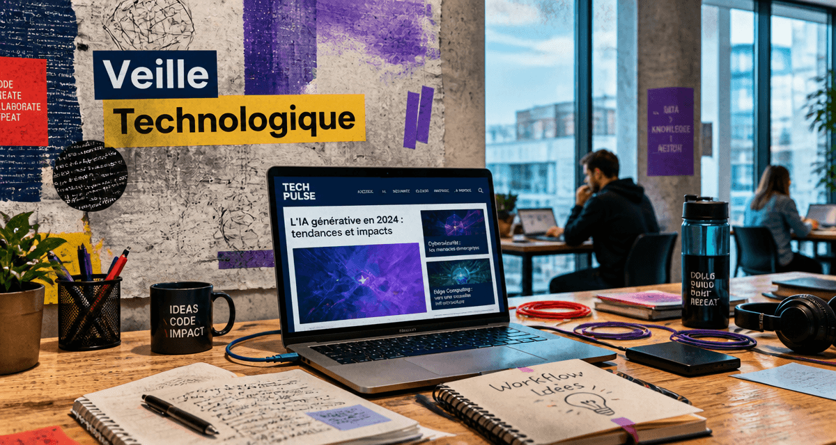 Blog technologie espace coworking veille