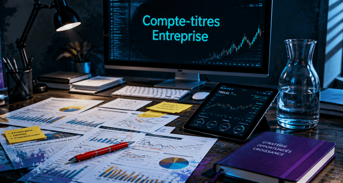 compte titre entreprise analyse financière