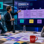 conseil en intelligence artificielle équipe réunion