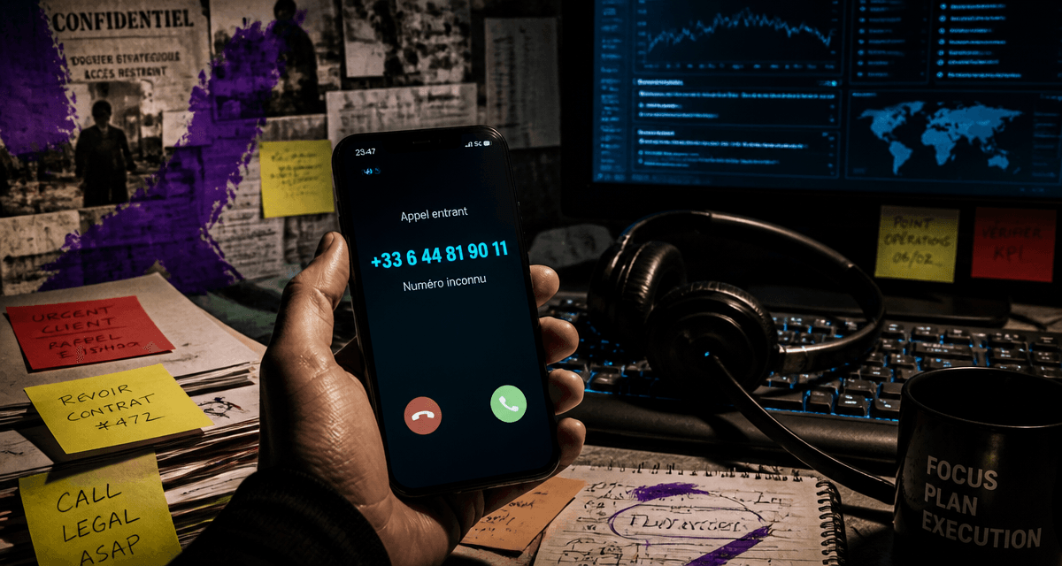 démarchage téléphonique ia smartphone appel inconnu