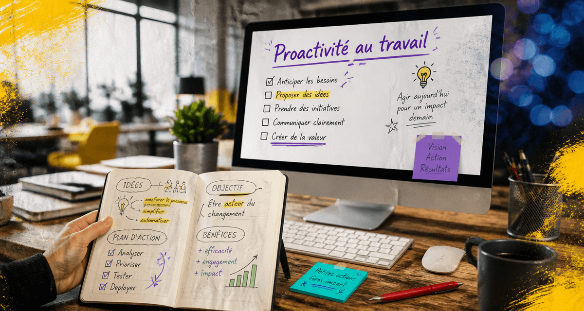etre proactif open space notes to-do list