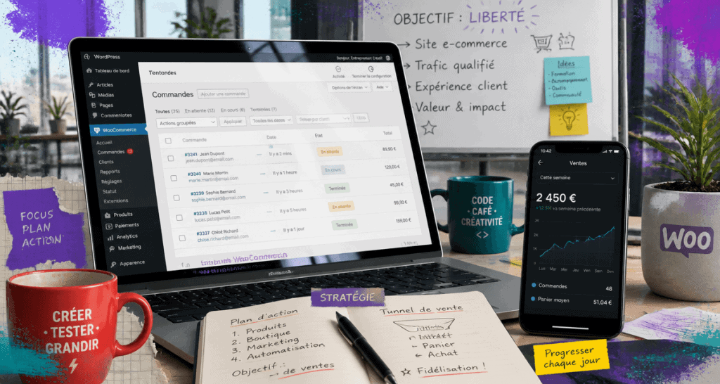 formation woocommerce espace coworking