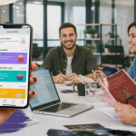 hello adere application smartphone open space