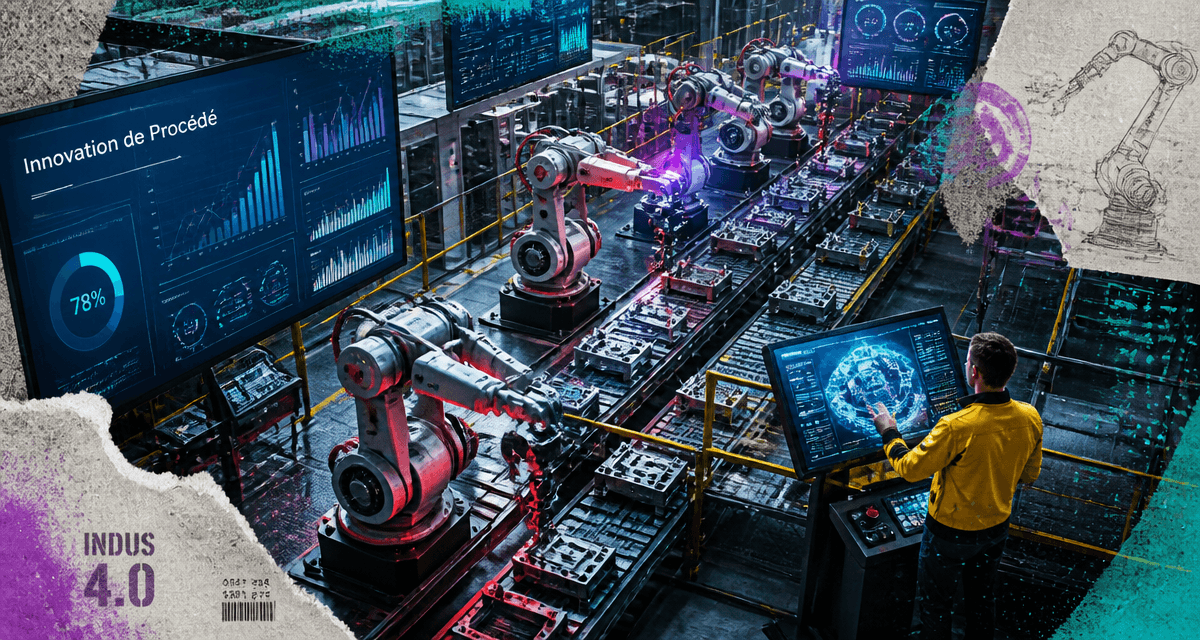 innovation de procédé sur chaîne de production automatisée
