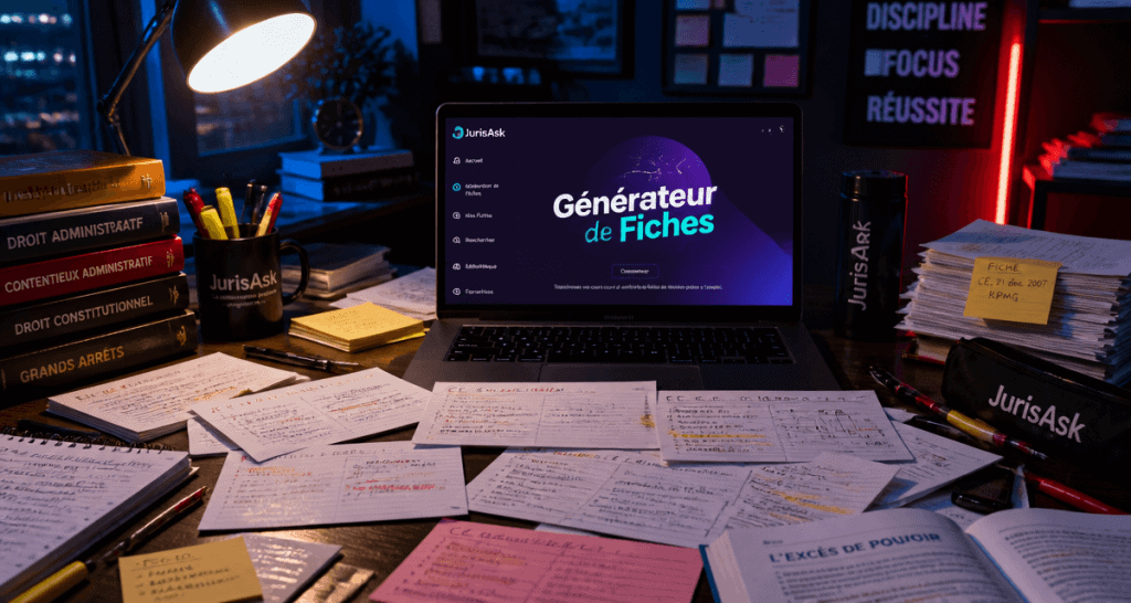 jurisask fiche d'arrêt automatisée