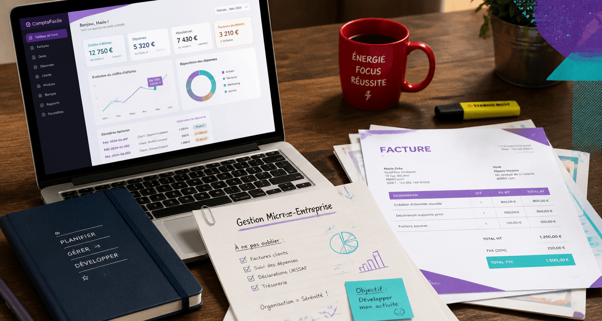logiciel comptabilité auto entrepreneur gratuit sur ordinateur