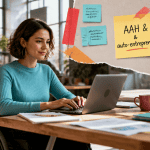 plafond aah auto entrepreneur femme fauteuil