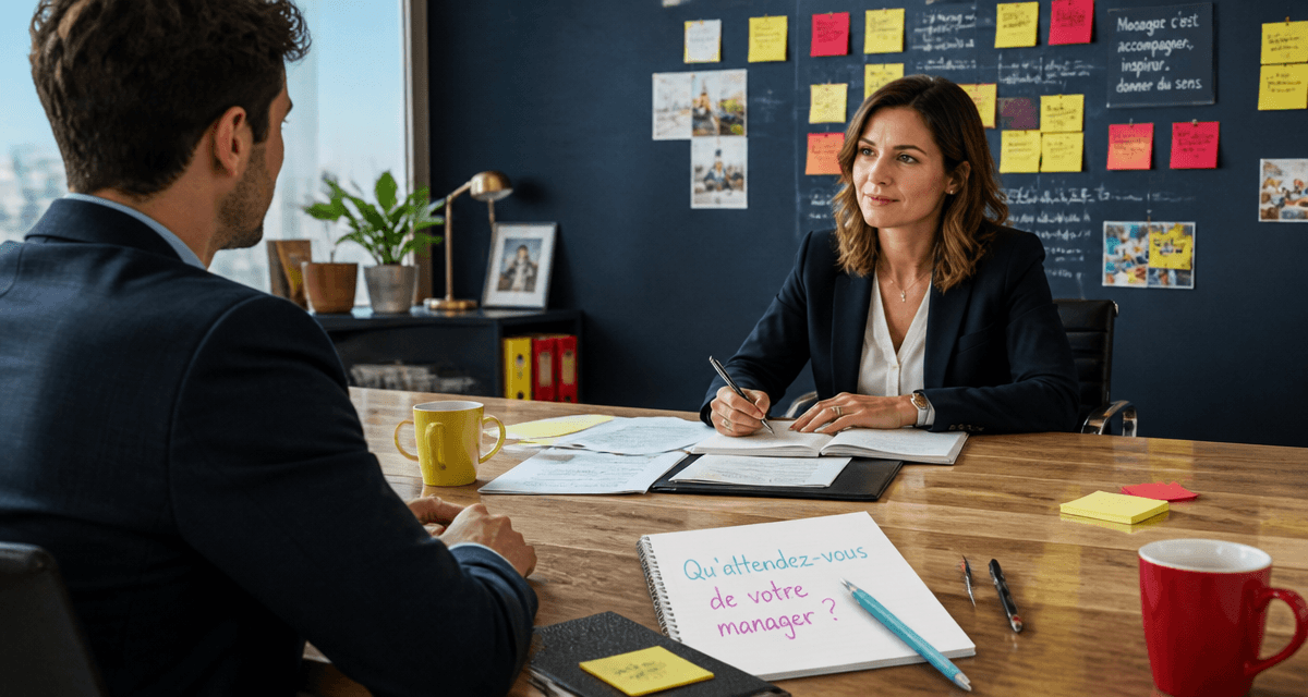 qu attendez vous de votre manager réunion candidat manager