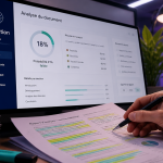 test intelligence artificielle sur écran et rapport papier