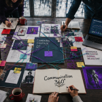 agence de communication 360 table stratégie mains experts