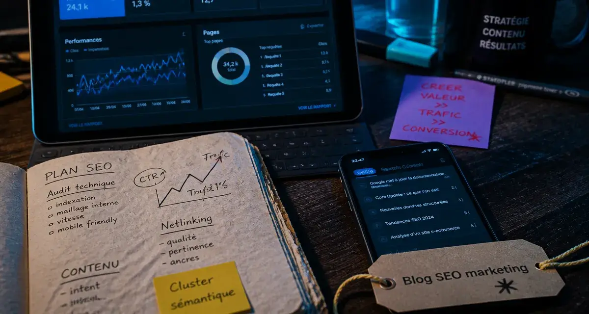 Blog seo marketing : tableau de bord SEO pour améliorer la visibilité en ligne