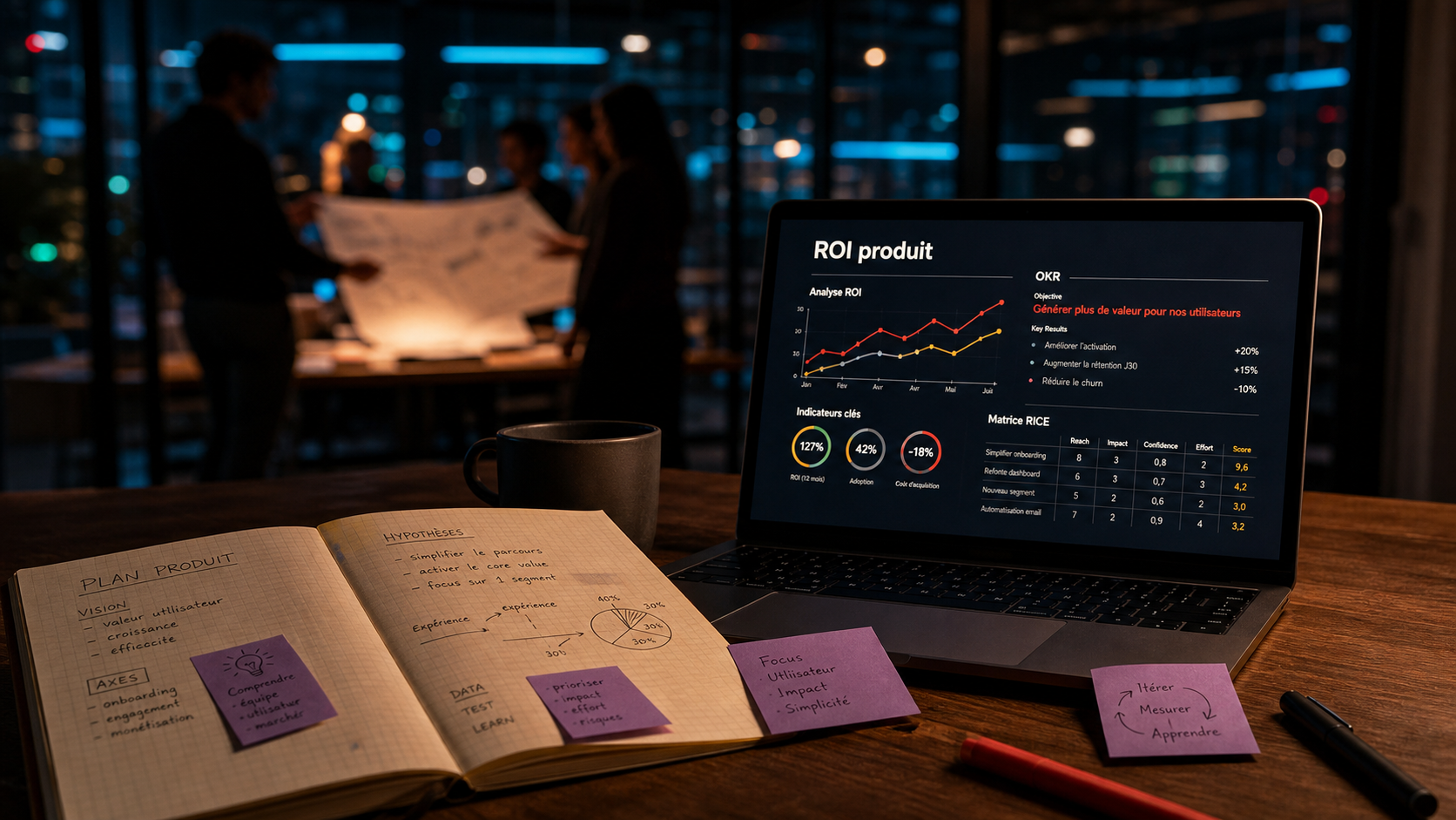 Conseil product management : ROI produit et Time-to-Value