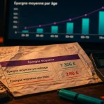 Epargne moyenne en france : 7 306 € par an