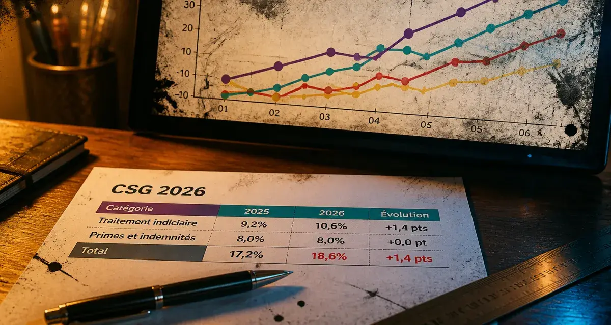Hausse CSG épargne en 2026 : placements à prévoir