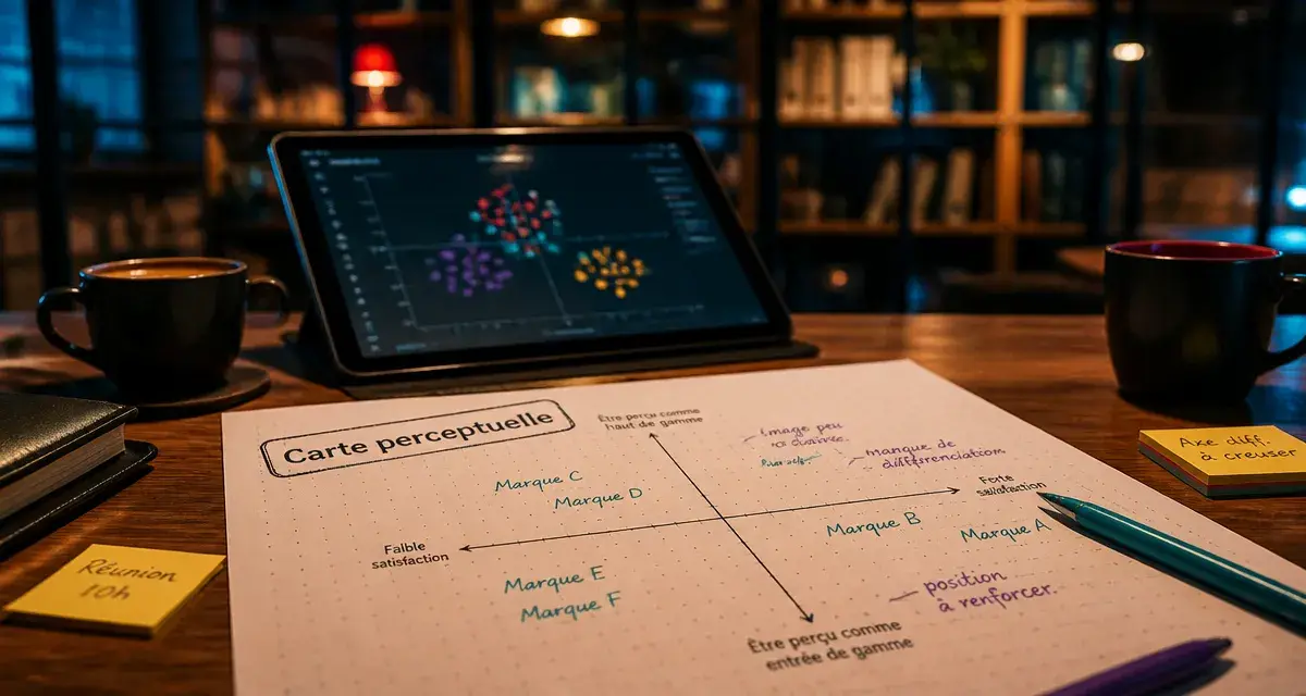 Positionnement d une entreprise : carte perceptuelle pour dominer le marché