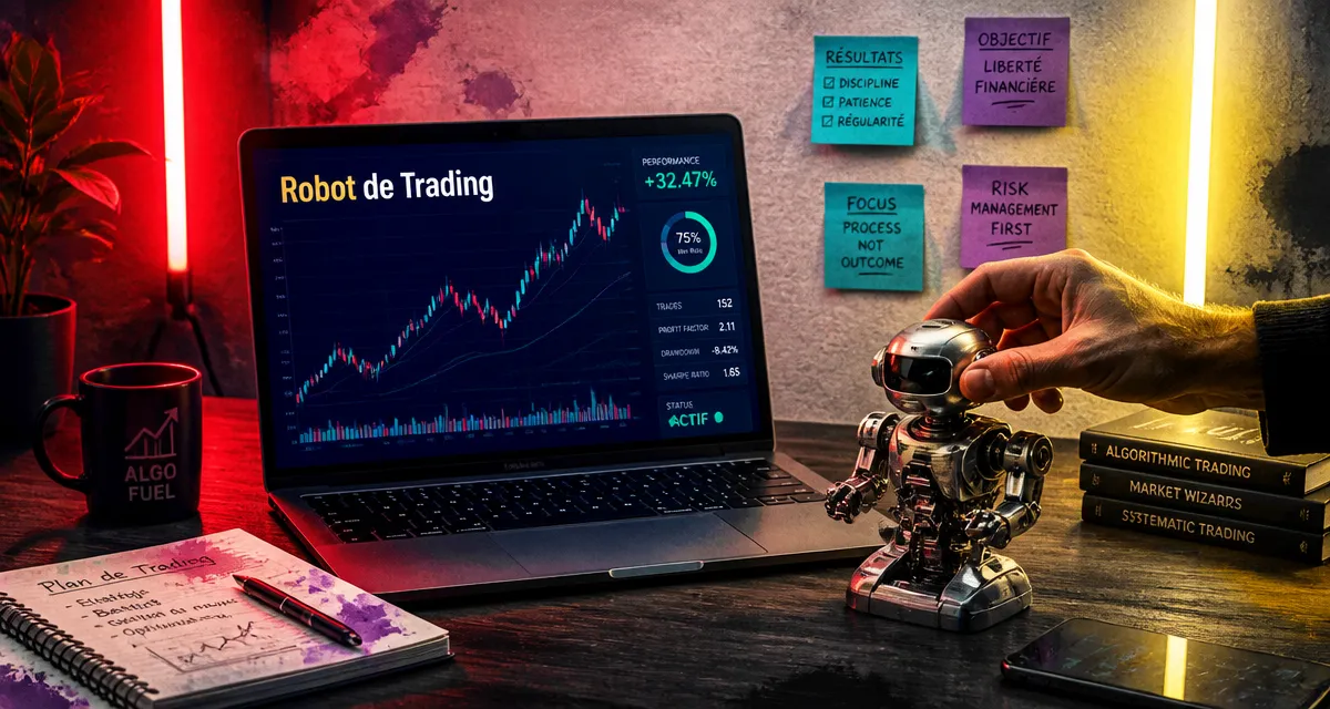robot trading automatique graphique financier