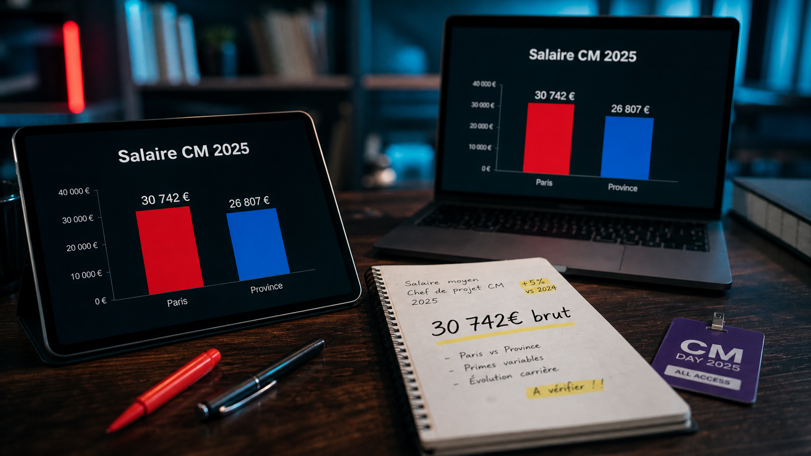 Salaire community manager 2025 : chiffres réels et leviers pour dépasser 40k€