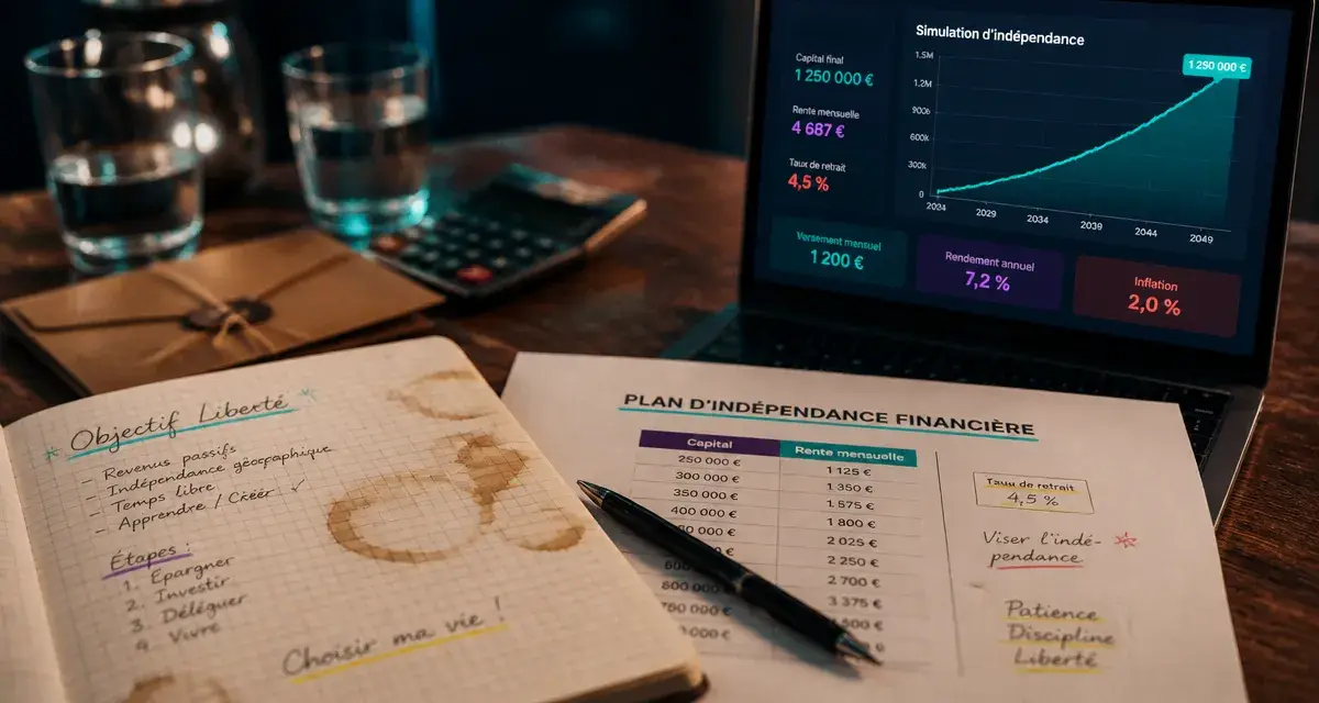 Simulation placement avec rente mensuelle pour générer 1 000 € par mois