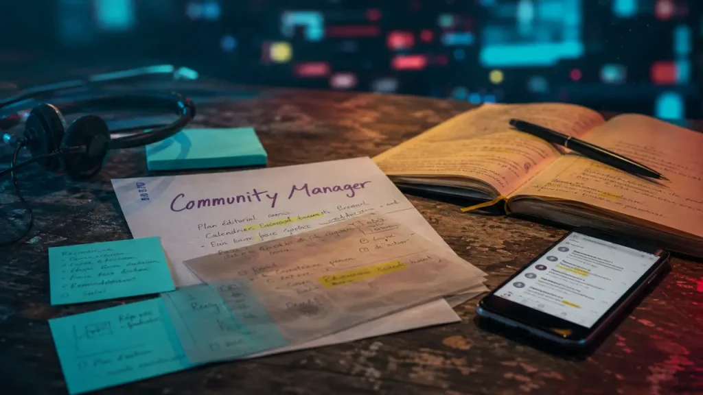 Community manager : missions, e-réputation et limites du métier, gestion des commentaires sur smartphone