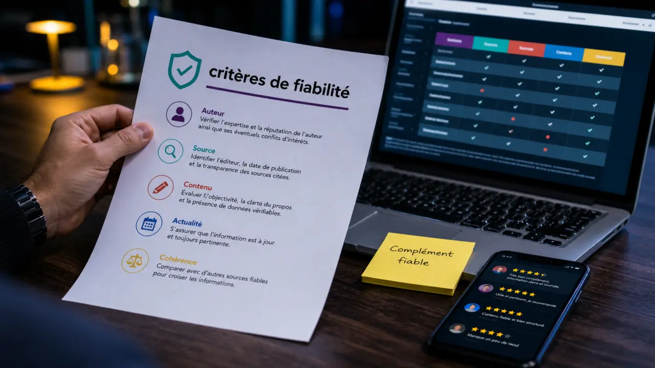 Complément de revenu en ligne fiable : critères de fiabilité