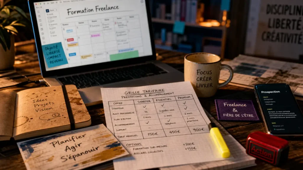 Quelle formation freelance choisir selon son profil, son rythme et son financement ?