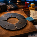 La roue de deming PDCA Plan Do Check Act, processus amélioré