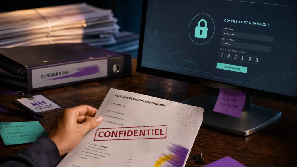 Logiciel de dématérialisation du bulletin de paie : coffre-fort, droit d’opposition et pièges à éviter