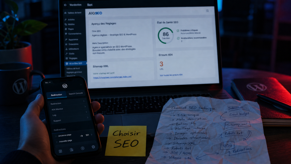 Meilleur plugin seo wordpress Yoast Rank Math SEOKEY sur WordPress