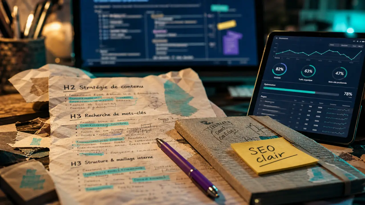 Rédacteur seo : bureau, SEO et écriture pour Google