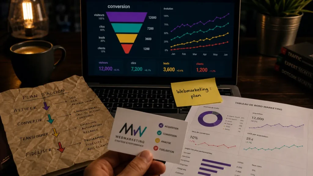 Webmarketing : trafic qualifié sans s’éparpiller