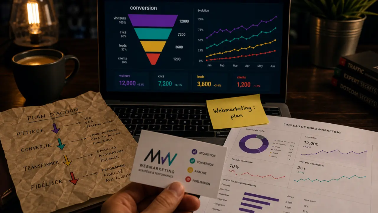 Webmarketing : trafic qualifié sans s’éparpiller