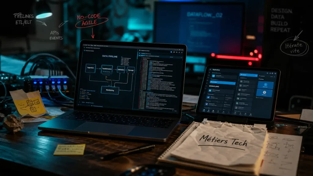 Métiers de la tech : ce qu’ils recouvrent vraiment, les salaires et les profils qui recrutent