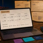 Outils marketing et suivi du parcours client omnicanal avec Google Analytics sur ordinateur et mobile