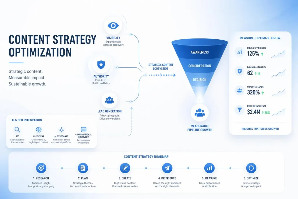 Optimiser sa stratégie de contenu B2B : quels leviers prioriser pour gagner en visibilité, autorité et leads ?