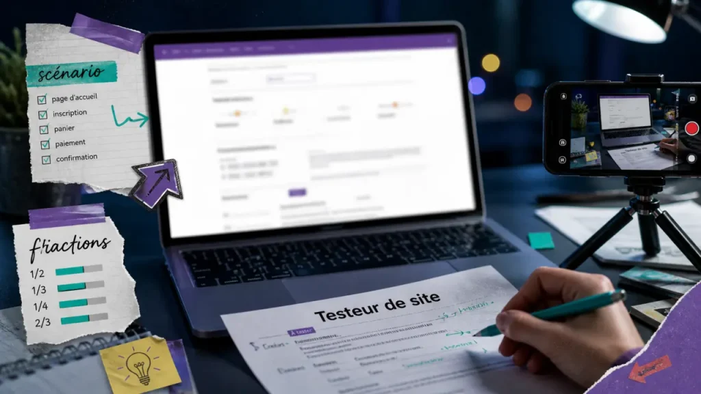 Testeur de site internet : missions, gains et matériel requis